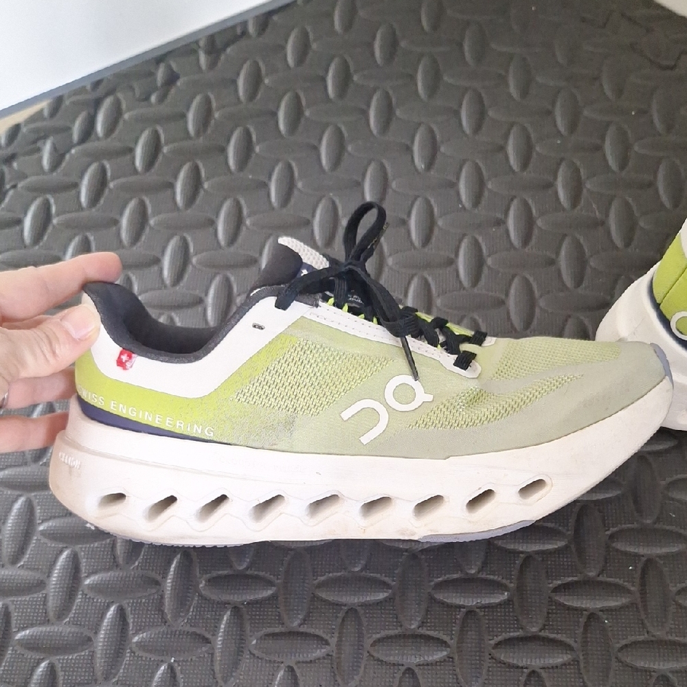 On Running Women's Lime Athletic Sneakers